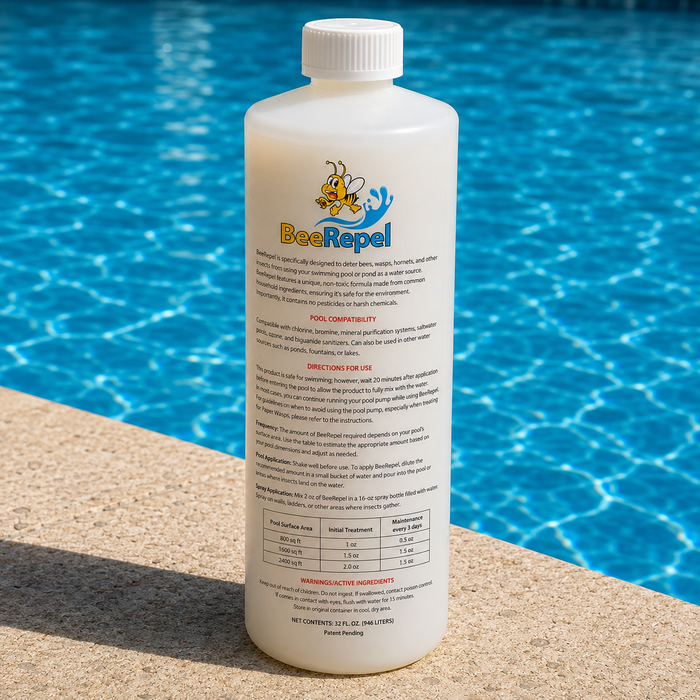BeeRepel - Keeps Bees and Wasps away from Pool